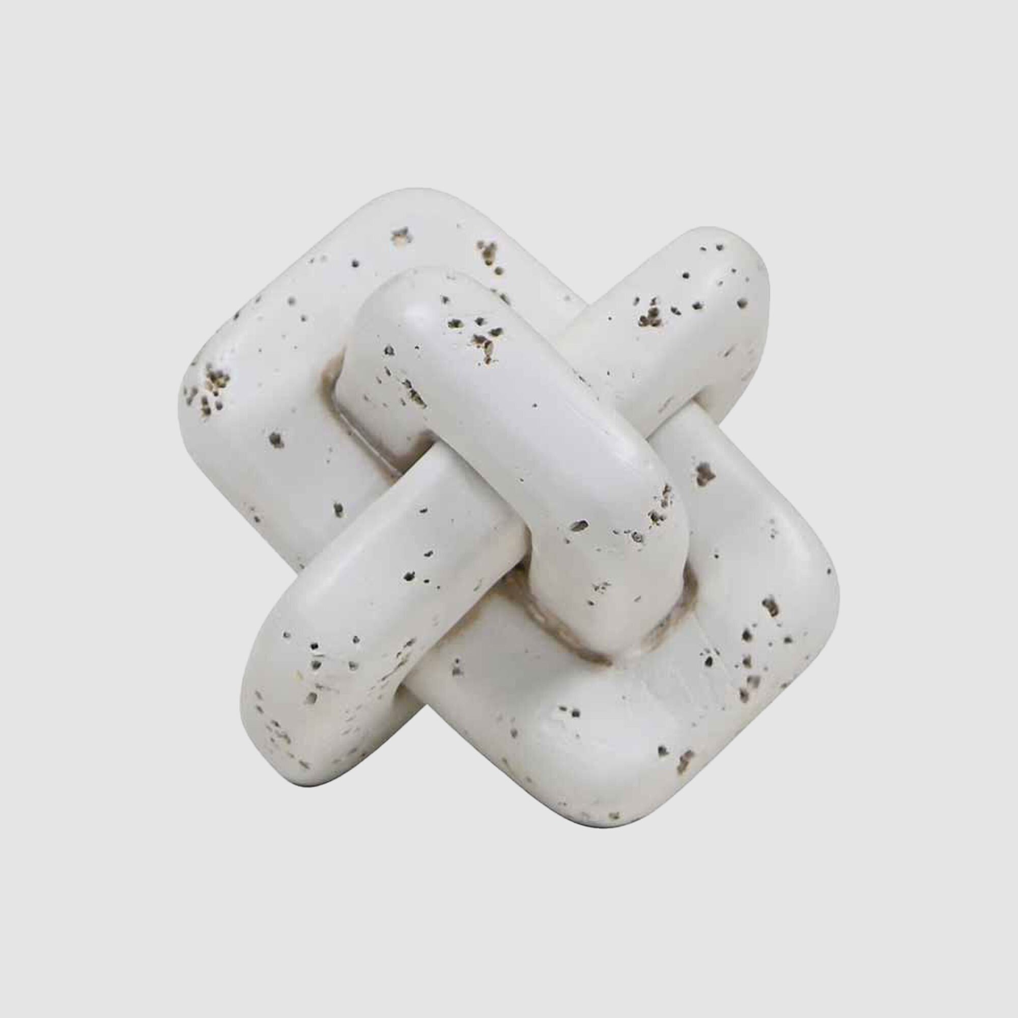 Urban Loft Decor Knot White