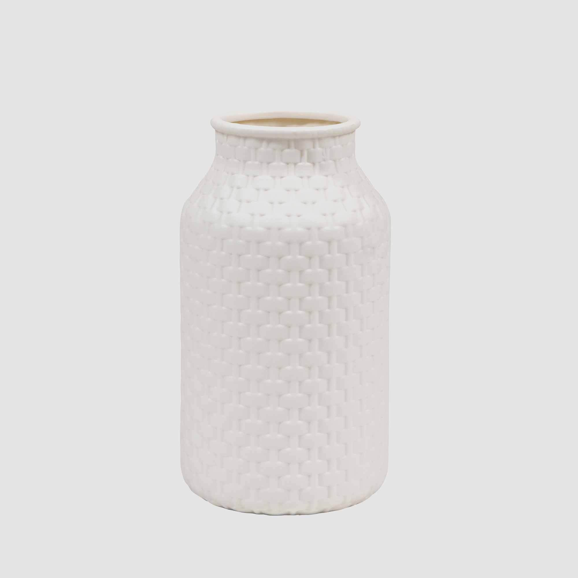 Urban Loft Basque Vase White Tall