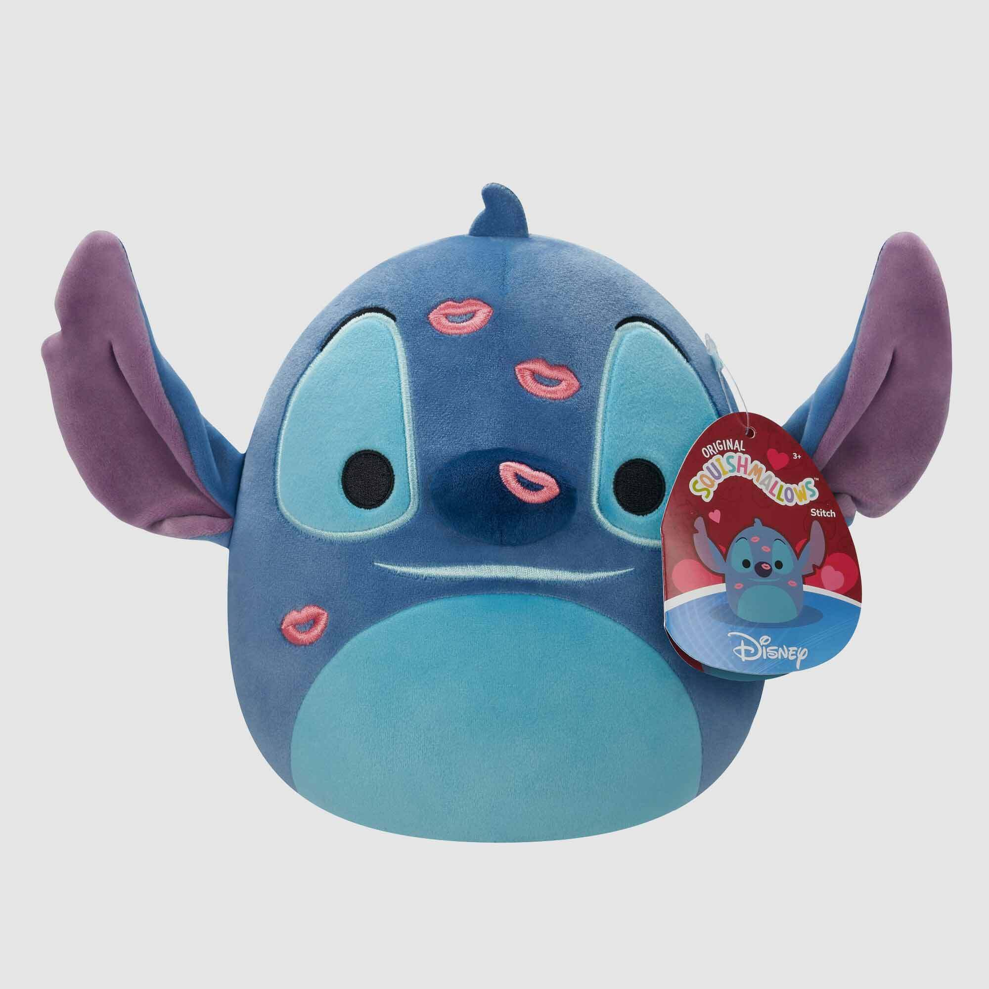 Squishmallows Valentines 8 Inch Disney Stitch Kisses